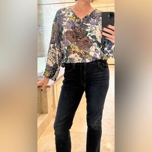 Maeve popover blouse